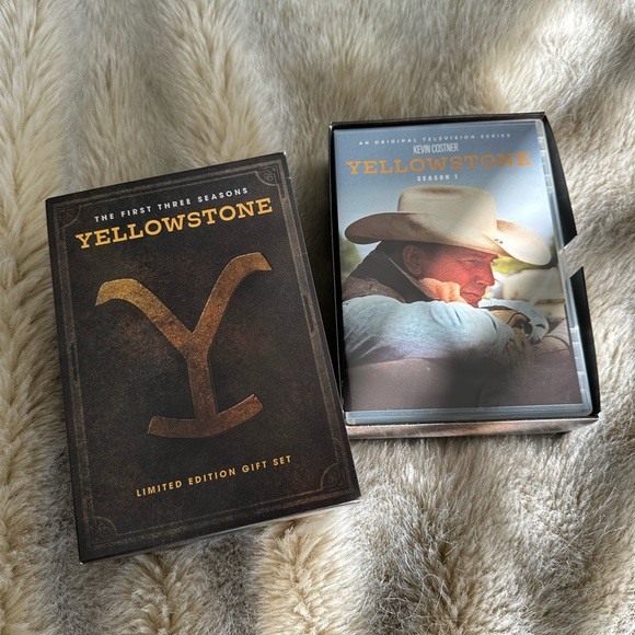 Media Yellowstone Limited Edition Set First 3 Seasons Dvds Poshmark